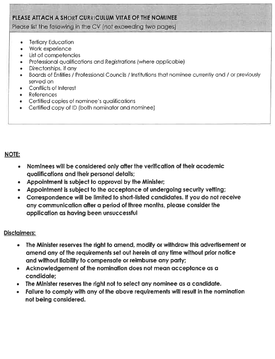 R6822 Short Curriculum of Nominee